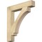 Ekena Millwork Imperial Block Rough Sawn Bracket, Douglas Fir, 6"W x 36"D x 40"H BKT06X36X40IMP05RDF - alternate 1